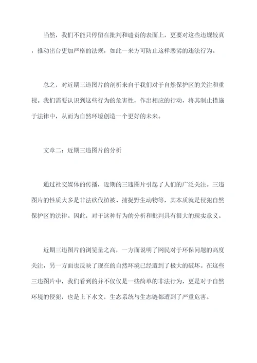 对近期三违图片进行剖析