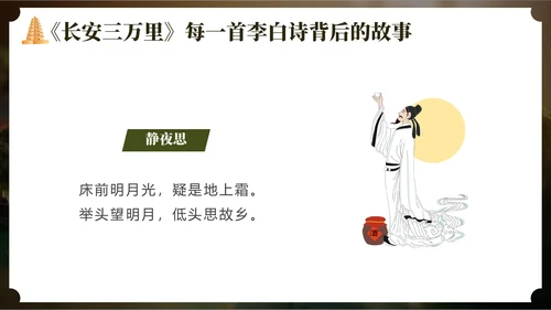 长安三万里通用PPT模板