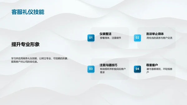 商务礼仪在客户服务中的应用