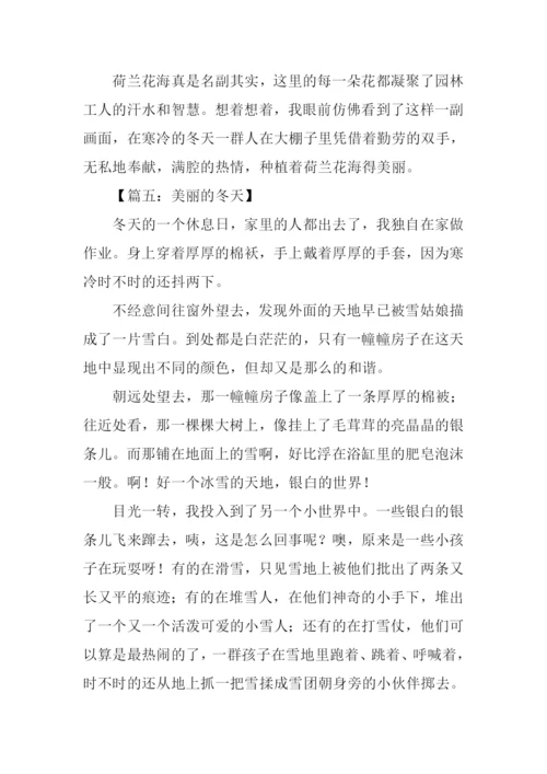 写景作文600字初中.docx
