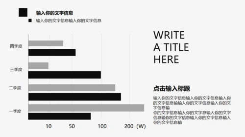 大气高端黑白风商业计划书通用PPT模板
