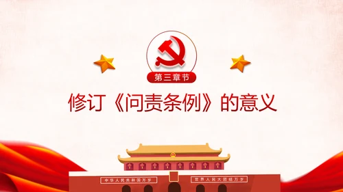 学习解读中国共产党问责条例从严治党PPT