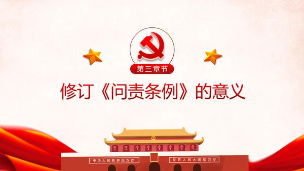 学习解读中国共产党问责条例从严治党PPT