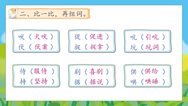 【核心素养】部编版语文四年级下册-15.白鹅 第1课时（课件）