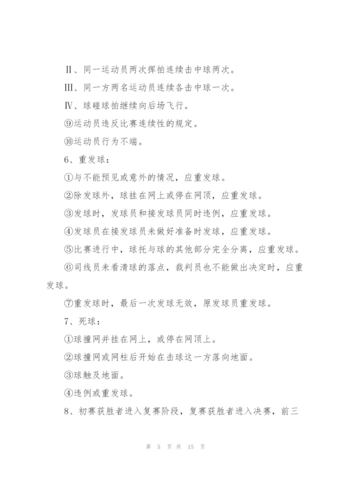 组织羽毛球比赛的策划方案5篇.docx