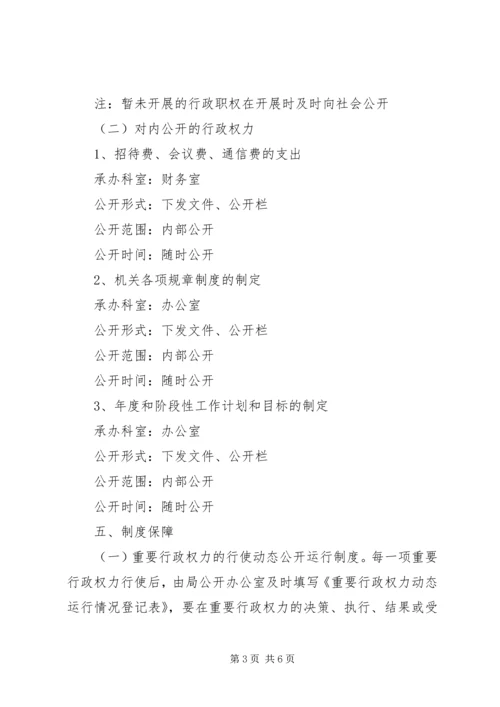 行政权力公开透明运行工作实施方案 (3).docx