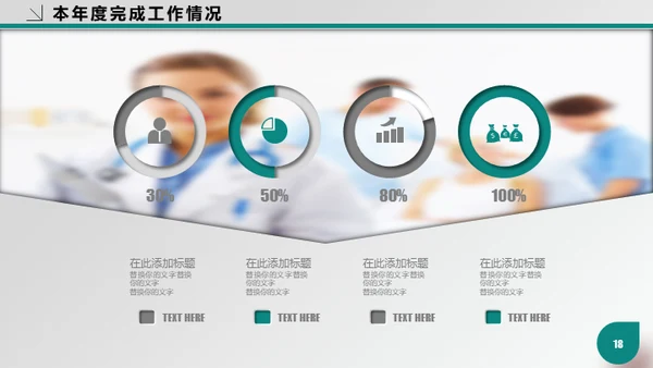 医疗行业医院专用通用PPT工作报告