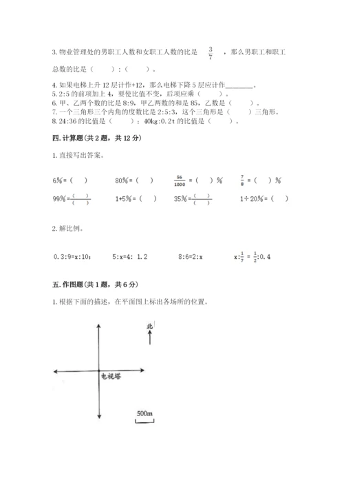 北师大版小学数学六年级下册期末检测试题附答案（考试直接用）.docx