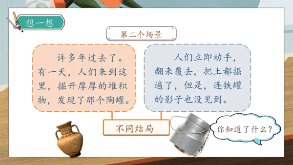 【核心素养】部编版语文三年级下册-6. 陶罐和铁罐 第2课时（课件）