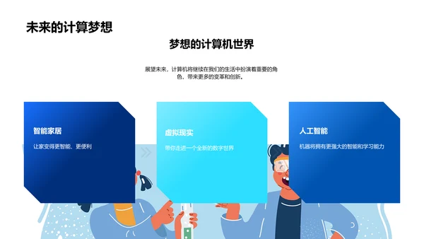 计算机科学概览PPT模板