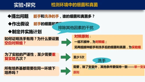 人教版生物七年级上册2.3.1《微生物的分布》课件(共22张PPT)+视频素材