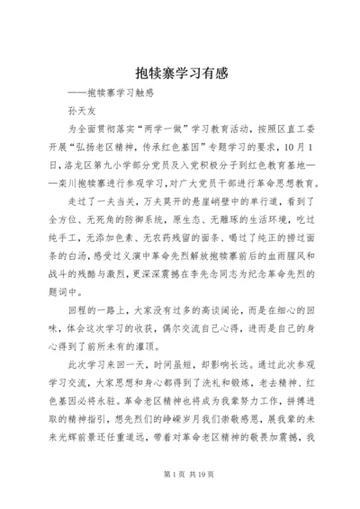 抱犊寨学习有感.docx