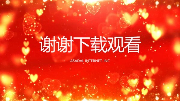 红色生日快乐生日派对纪念册视频PPT