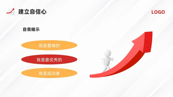 黄红简约员工心态培训PPT模板宣传PPT动态PPT人际交往