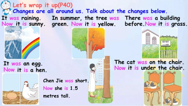 Unit 4 Then and now B Let's check & C Story time 课