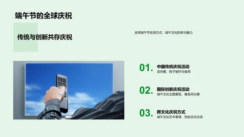 端午节文化研究报告PPT模板