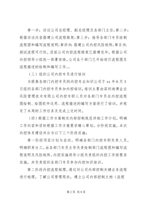 事业单位内部控制基础性评价报告XX.docx