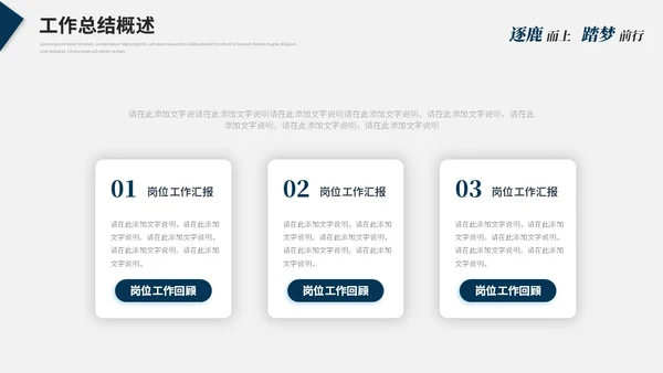 蓝色简约大气线条几何年度工作总结工作汇报述职报告ppt模板