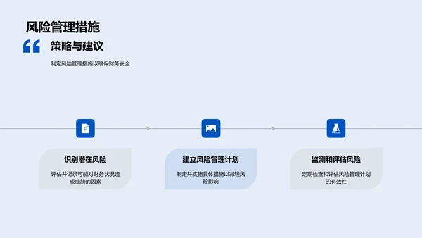 季度财务分析报告PPT模板