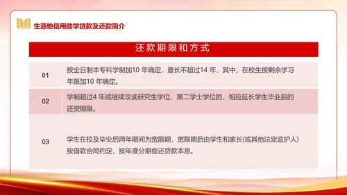 国家资助政策宣传奖学金答辩PPT模板