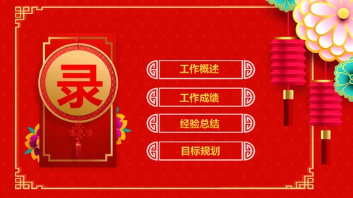 企业银行开门红年终总结计划报告PPT模板