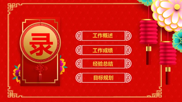 企业银行开门红年终总结计划报告PPT模板