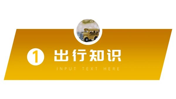 文明出行安全教育通用PPT课件
