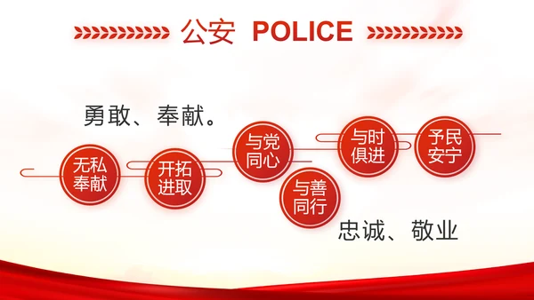 扫黑除恶专项斗争总结表彰大会代表PPT模板