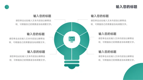 绿色简洁岗位晋升陈述PPT模板