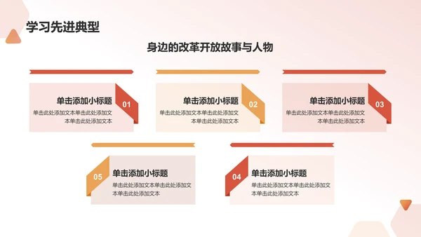 红色党政风“四史”学习教育之改革开放史PPT模板