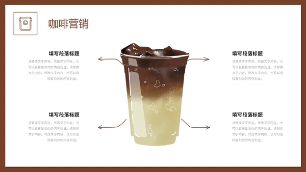 实拍风咖啡行业营销活动策划PPT