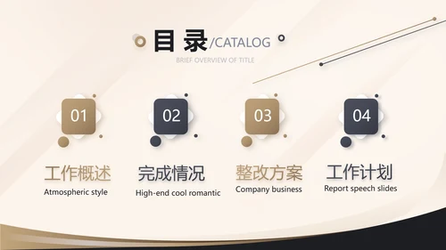 金色简约金融投资理财行业通用PPT动态模板