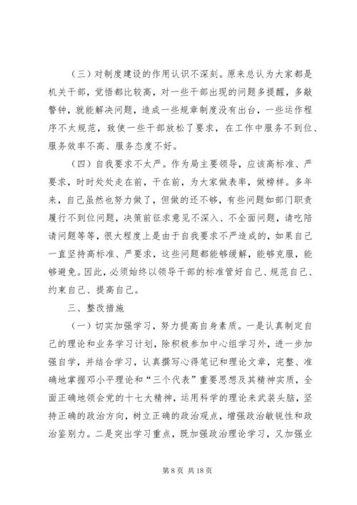 反腐倡廉自我剖析材料及整改措施.docx