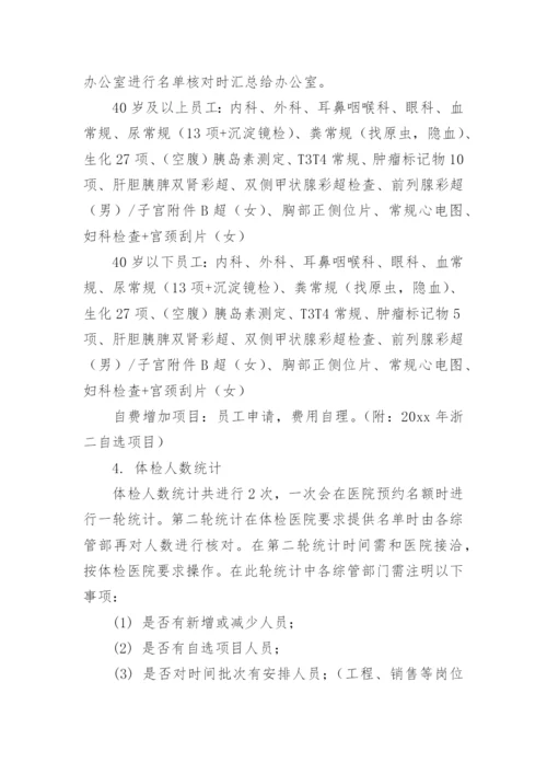 医院职工体检方案_1.docx