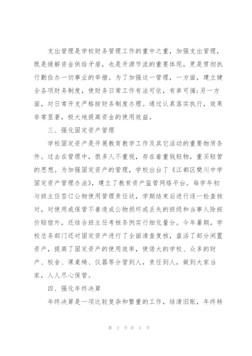 学校财务工作总结范文.docx