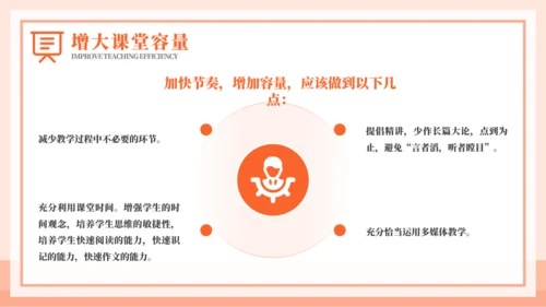 小学语文课教学效率提高教师PPT模板