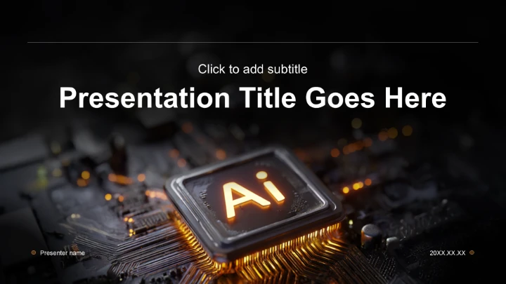 AI驱动的数字化转型路径PPT主题