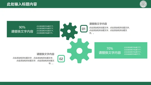 绿色硕士毕业论文答辩PPT模板