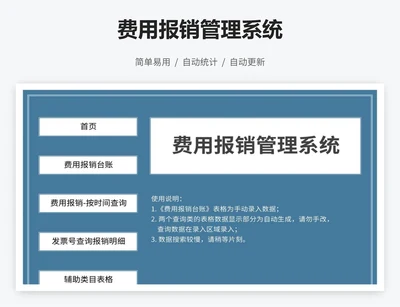 费用报销管理系统