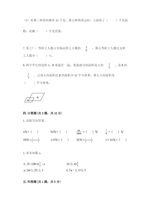 满洲里市六年级下册数学期末测试卷word.docx
