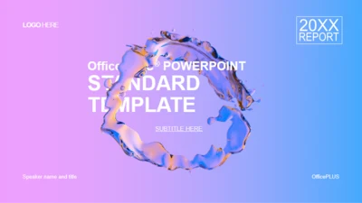多色创意时尚市场营销PPT案例