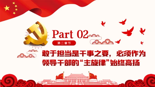 守初心担使命做忠诚担当正派廉洁硬核领导干部PPT