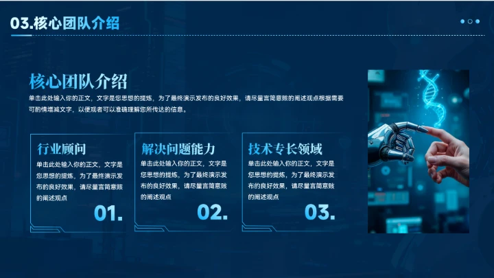 AI人工智能商业计划书PPT