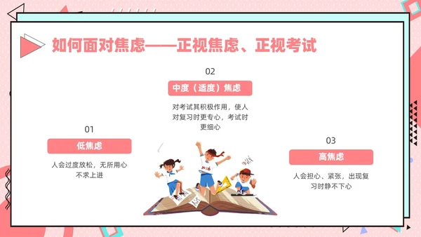 红色孟菲斯风期末复习主题班会课件