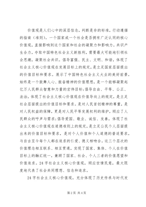 社会主义核心价值观心得体会：弘扬民族精神和时代精神 (2).docx