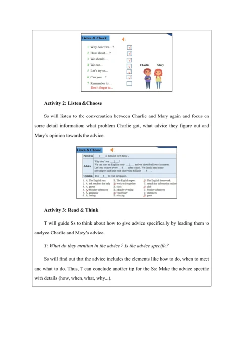 Unit 3 Language practice (1)-教学设计