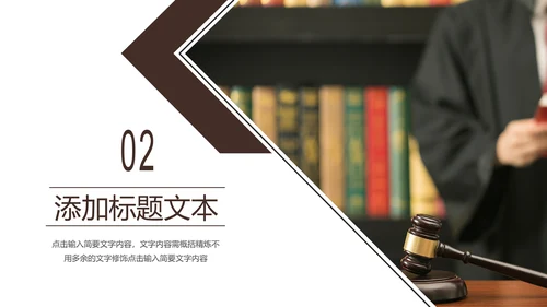 法律教育法规律师事务所法律讲堂PPT模板