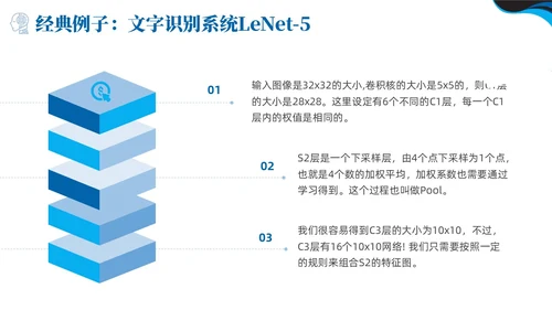 深度学习蓝色简约PPT