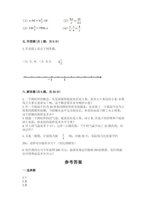 小升初数学期末测试卷【全优】.docx