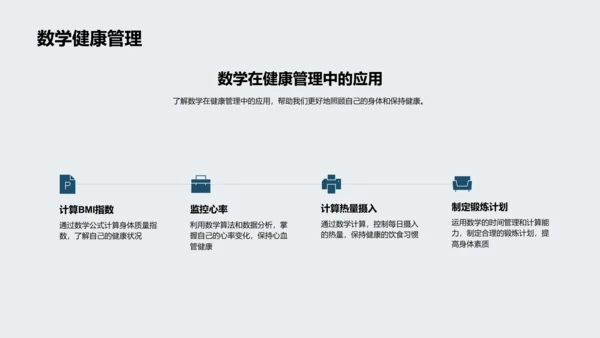 实用数学讲解PPT模板